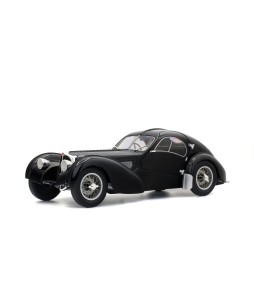 SOLIDO -  BUGATTI TYPE 57 SC ATLANTIC BLACK 1937, 1/18