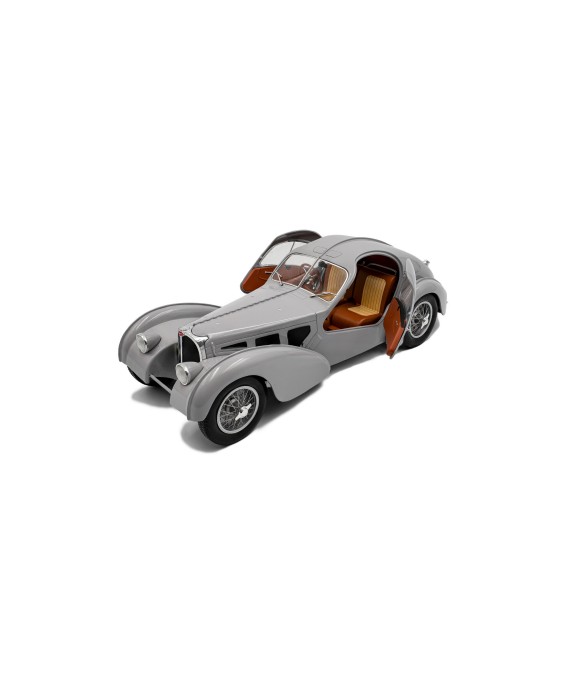 SOLIDO - Bugatti Atlantic Type 57 SC MAT SILVER 1937, 1/18