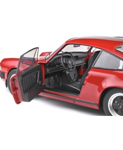 SOLIDO - Porsche 911 (930) Carrera 3,2 Rouge Indien 1977, 1/18