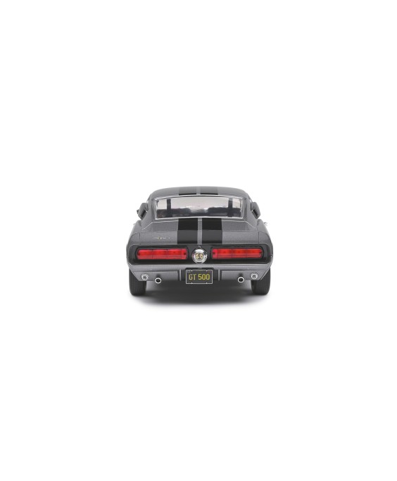 SOLIDO - Shelby GT500 Grey & Black Stripes 1967, 1/18