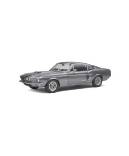 SOLIDO - Shelby GT500 Grey & Black Stripes 1967, 1/18
