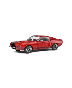 SOLIDO - Shelby GT500 Burgundy Red 1967, 1/18