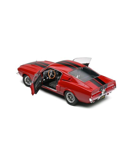 SOLIDO - Shelby GT500 Burgundy Red 1967, 1/18