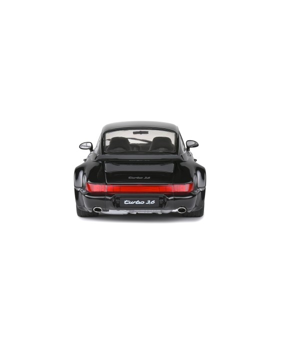 SOLIDO - Porsche 911 (964) Turbo 3.6 – Black – 1993, 1/18