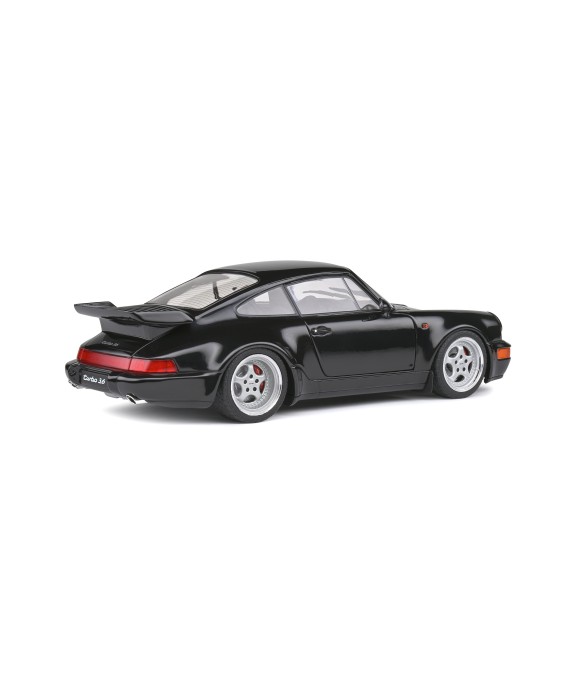 SOLIDO - Porsche 911 (964) Turbo 3.6 – Black – 1993, 1/18