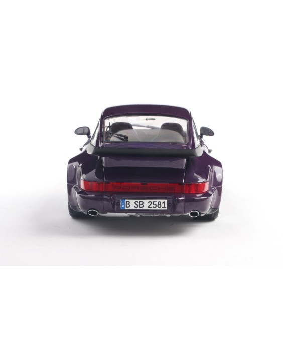 SOLIDO - Porsche 911 (964) Turbo Violet Blue Metallic 1990, 1/18