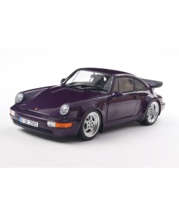 SOLIDO - Porsche 911 (964) Turbo Violet Blue Metallic 1990, 1/18