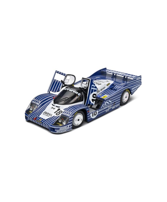 SOLIDO - Porsche 956Lh Blue #18 24H Le Mans, 1/18