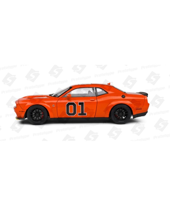 SOLIDO - Dodge Challenger R/T Scat Pack Widebody Hazzard Tribute 2023, 1/18