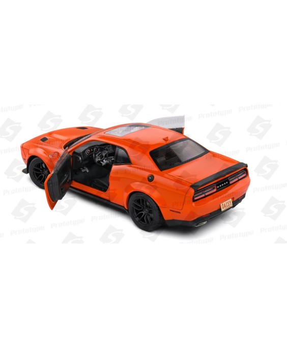 SOLIDO - Dodge Challenger R/T Scat Pack Widebody Hazzard Tribute 2023, 1/18