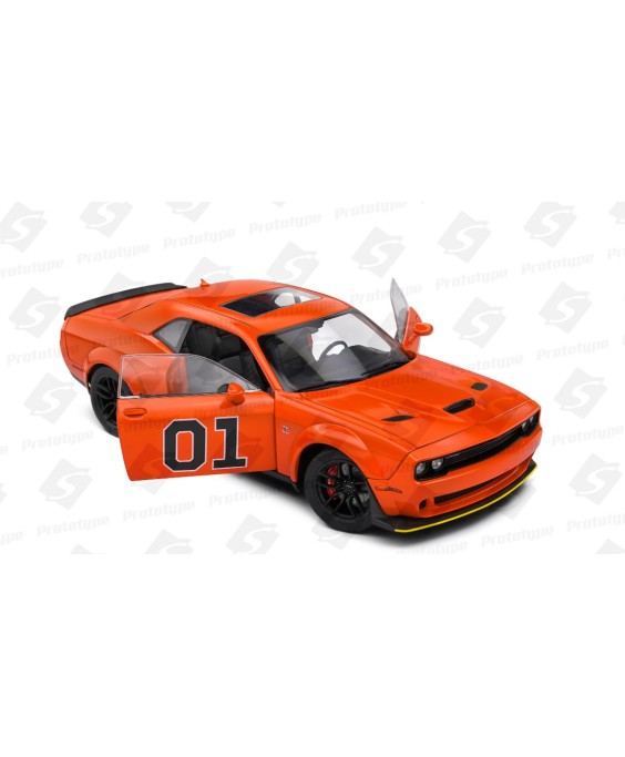 SOLIDO - Dodge Challenger R/T Scat Pack Widebody Hazzard Tribute 2023, 1/18