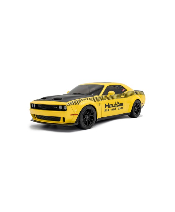 SOLIDO - Dodge Challenger SRT Hellcat Redeye Widebody NYC Hellcab 2023,1/18