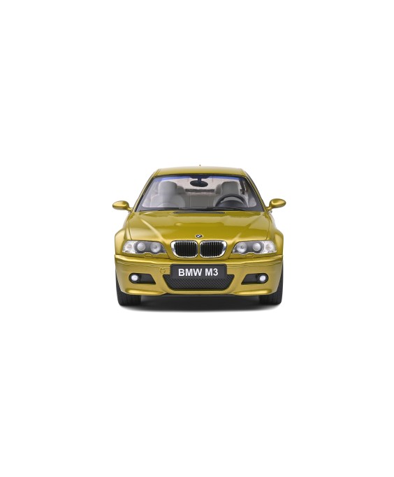 SOLIDO - BMW E46 M3 Coupé Phoenix Yellow 2000, 1/18