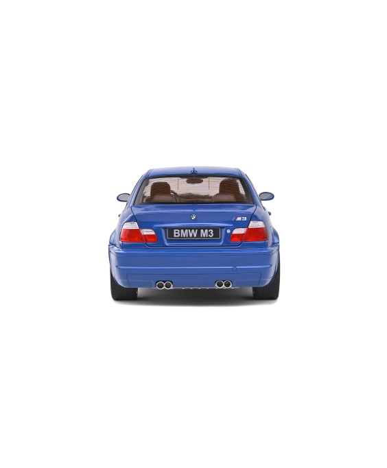 SOLIDO - BMW E46 M3 Coupé Laguna Blue 2000, 1/18
