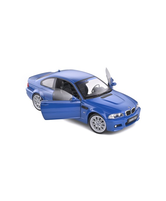 SOLIDO - BMW E46 M3 Coupé Laguna Blue 2000, 1/18