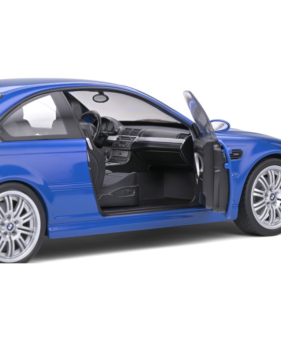 SOLIDO - BMW E46 M3 Coupé Laguna Blue 2000, 1/18