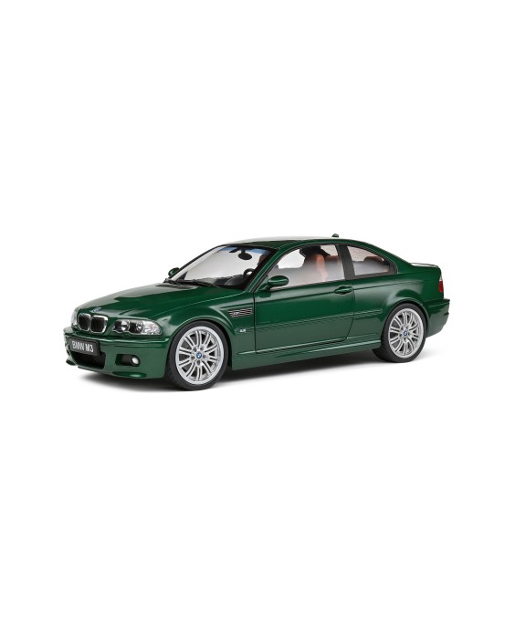 SOLIDO - BMW E46 M3 COUPE Oxford Green 2000, 1/18