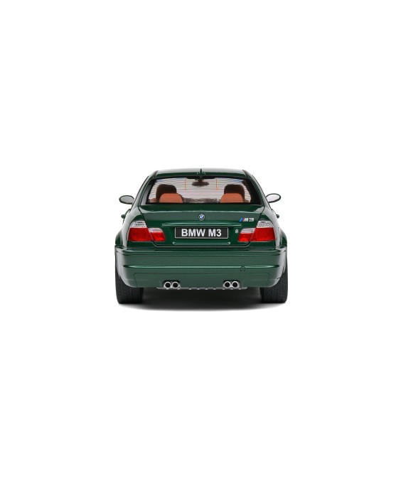 SOLIDO - BMW E46 M3 COUPE Oxford Green 2000, 1/18