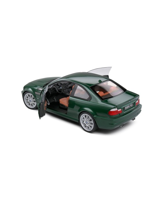 SOLIDO - BMW E46 M3 COUPE Oxford Green 2000, 1/18