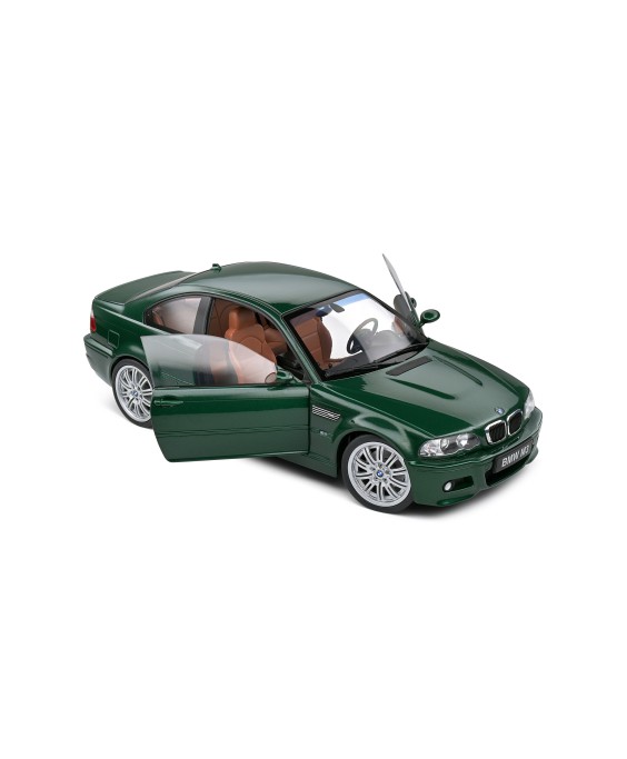 SOLIDO - BMW E46 M3 COUPE Oxford Green 2000, 1/18