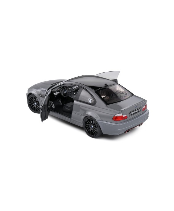 SOLIDO - BMW E46 M3 COUPE STREETFIGHTERS Nardo Grey 2000, 1/18 SOLIDO - BMW E46 M3 COUPE STREETFIGHTERS Nardo Grey 2000, 1/18