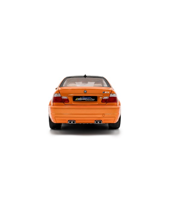 SOLIDO - BMW E46 M3 COUPE SOLIDO WORKS ORANGE 2000, 1/18