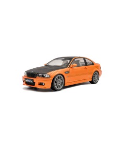 SOLIDO - BMW E46 M3 COUPE SOLIDO WORKS ORANGE 2000, 1/18