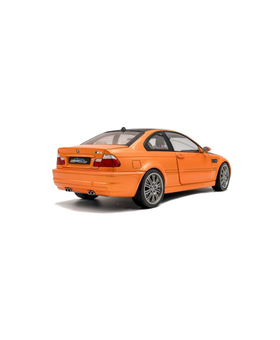 SOLIDO - BMW E46 M3 COUPE SOLIDO WORKS ORANGE 2000, 1/18