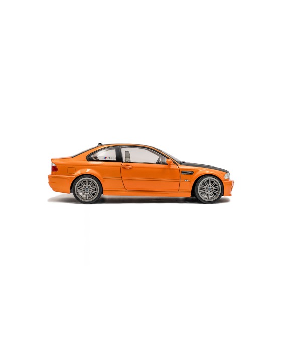 SOLIDO - BMW E46 M3 COUPE SOLIDO WORKS ORANGE 2000, 1/18