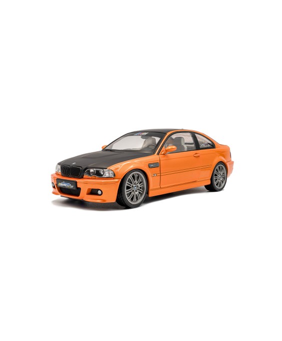 SOLIDO - BMW E46 M3 COUPE SOLIDO WORKS ORANGE 2000, 1/18