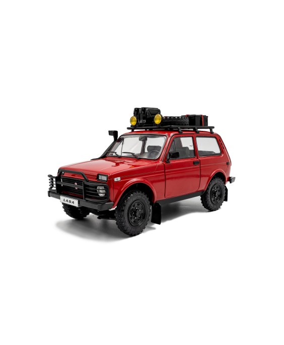 SOLIDO - LADA NIVA RED 1980, 1/18