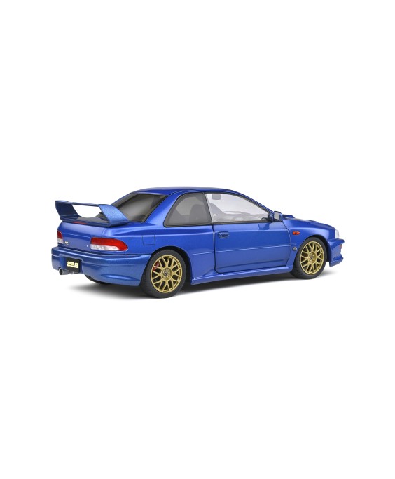 SOLIDO - Subaru Impreza 22B Sonic Blue 1998, 1/18