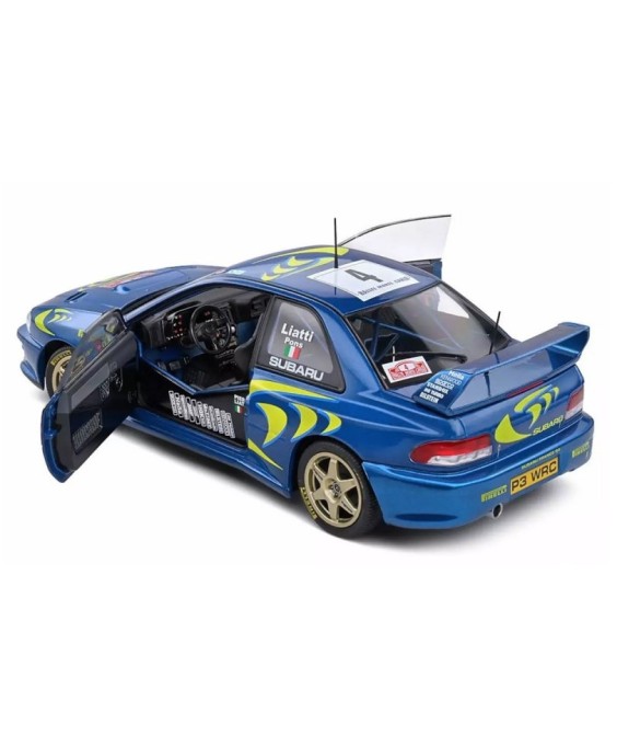 SOLIDO - Subaru Impreza S5 WRC #4 Winner Rallye Monte Carlo 1997 Liatti, 1/18