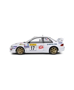 SOLIDO - Subaru Impreza S5 Wrc99 22B #17 Blue Rally Monte Carlo 1999, 1/18