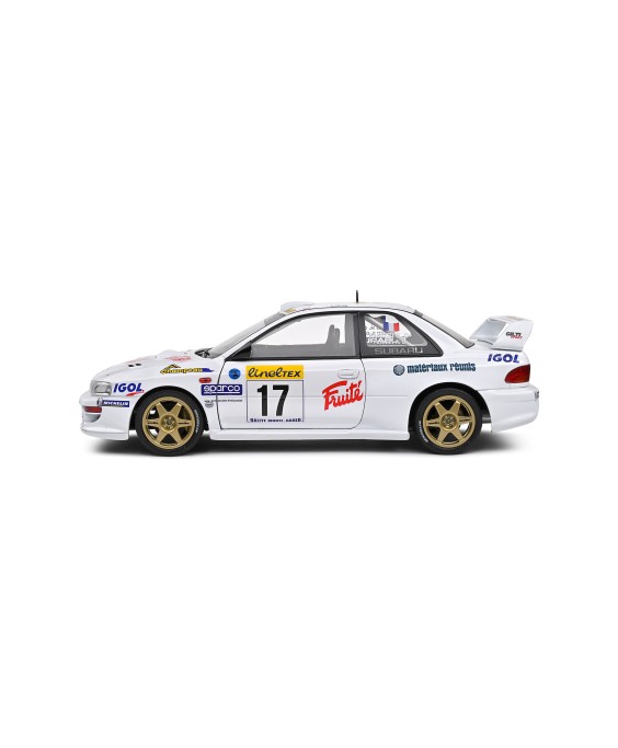 SOLIDO - Subaru Impreza S5 Wrc99 22B #17 Blue Rally Monte Carlo 1999, 1/18