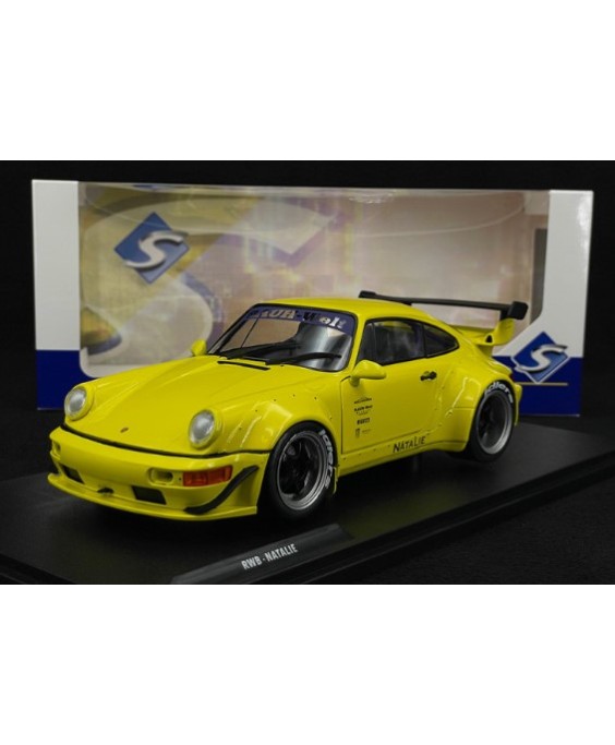 Solido - Porsche 911 RWB BodyKit Natalie 2023 Yellow 1/18 