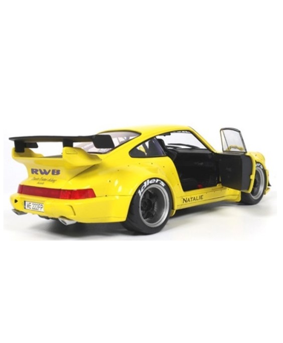 Solido - Porsche 911 RWB BodyKit Natalie 2023 Yellow 1/18 