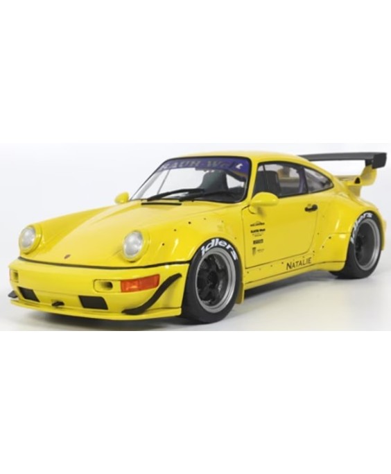 Solido - Porsche 911 RWB BodyKit Natalie 2023 Yellow 1/18 