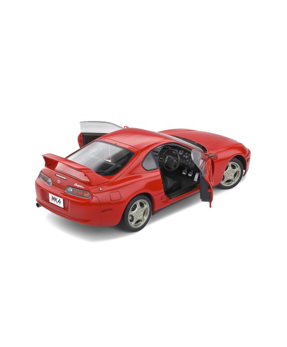 SOLIDO - Toyota Supra Mk.4 (A80) Renaissance Red 1993, 1/18