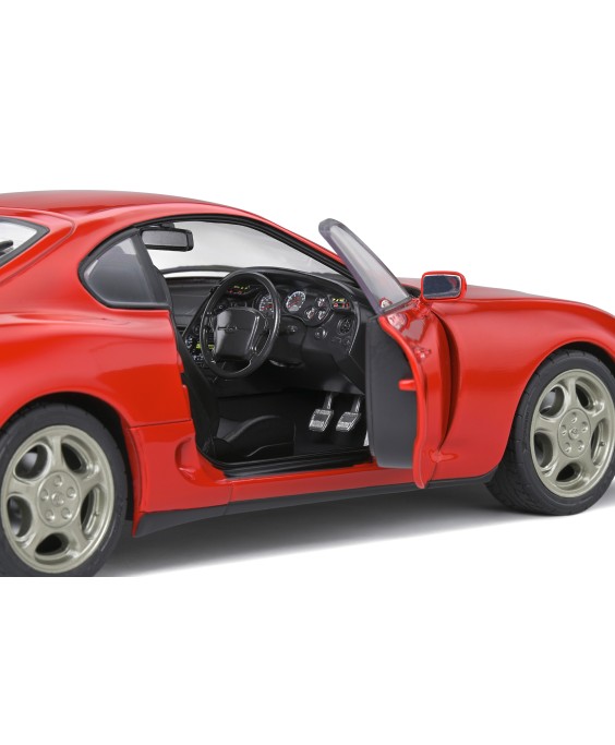 SOLIDO - Toyota Supra Mk.4 (A80) Renaissance Red 1993, 1/18
