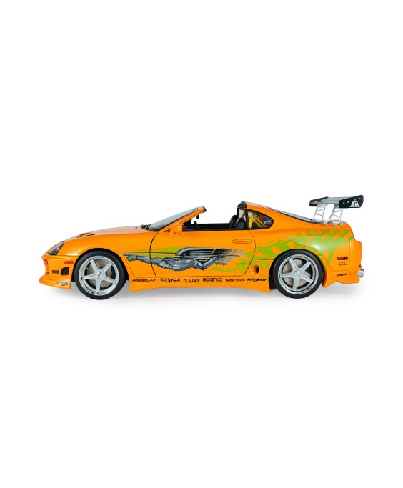 SOLIDO - Toyota Supra Mk4 (A80) FAST AND FURIOUS 1 BRIAN OPEN ROOF 2001, 1/18 SOLIDO - Toyota Supra Mk4 (A80) FAST AND FURIOUS 1 BRIAN OPEN ROOF 2001, 1/18