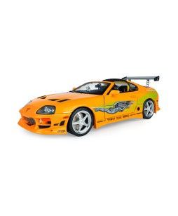 SOLIDO - Toyota Supra Mk4 (A80) FAST AND FURIOUS 1 BRIAN OPEN ROOF 2001, 1/18
