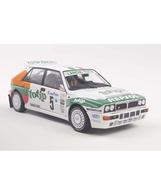 SOLIDO - Lancia Delta Hf Integrale White #5 Rally Monte Carlo 1993, 1/18