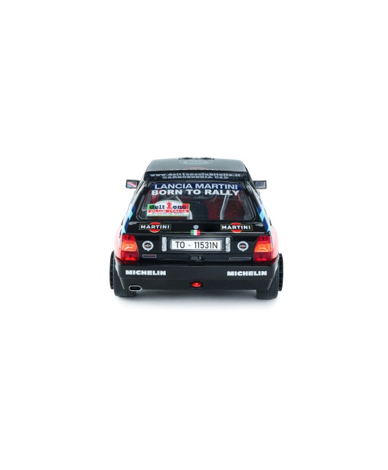 SOLIDO - Lancia Delta HF Integrale TRIBUTE TO BIASON Rallye Montecarlo 1990 A.SACCO, 1/18