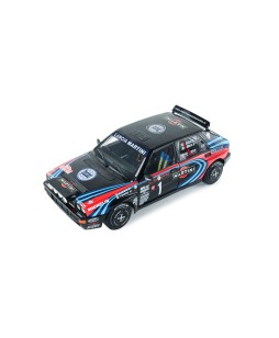 SOLIDO - Lancia Delta HF Integrale TRIBUTE TO BIASON Rallye Montecarlo 1990 A.SACCO, 1/18