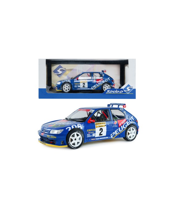 Solido - Peugeot 306 Maxi Rallye de Avilès 1997 – 2 J.Azcona / J.Billmaier  1/18
