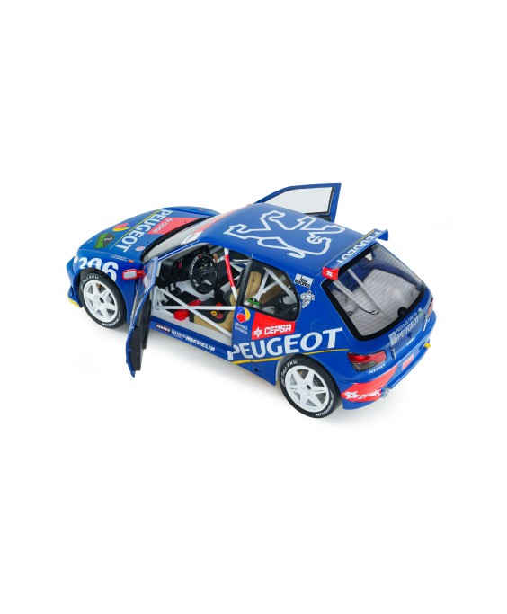 Solido - Peugeot 306 Maxi Rallye de Avilès 1997 – 2 J.Azcona / J.Billmaier  1/18
