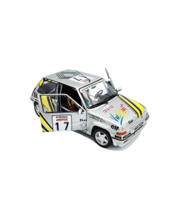 SOLIDO - Renault 5 GT TURBO MK2 Tour de Corse 1989 #17 A.OREILLE, 1/18