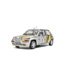 SOLIDO - Renault 5 GT TURBO MK2 Tour de Corse 1989 #17 A.OREILLE, 1/18