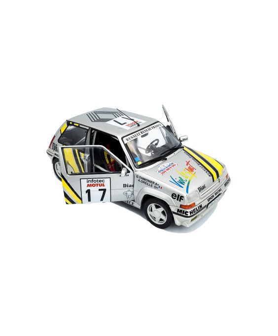 SOLIDO - Renault 5 GT TURBO MK2 Tour de Corse 1989 #17 A.OREILLE, 1/18